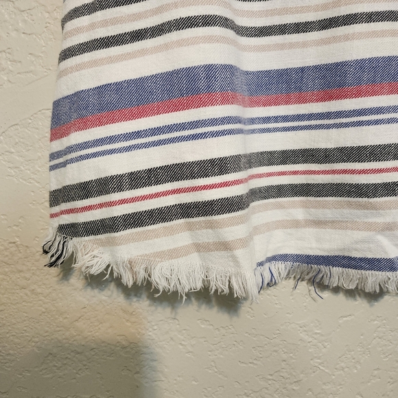 ZARA Striped Cotton Tank Top XL - Picture 3 of 8